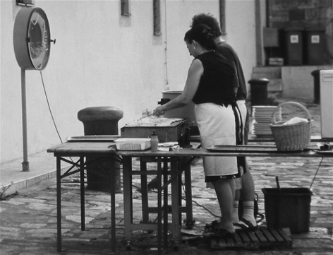 Ratisbona (D) - rosticceria all'aperto